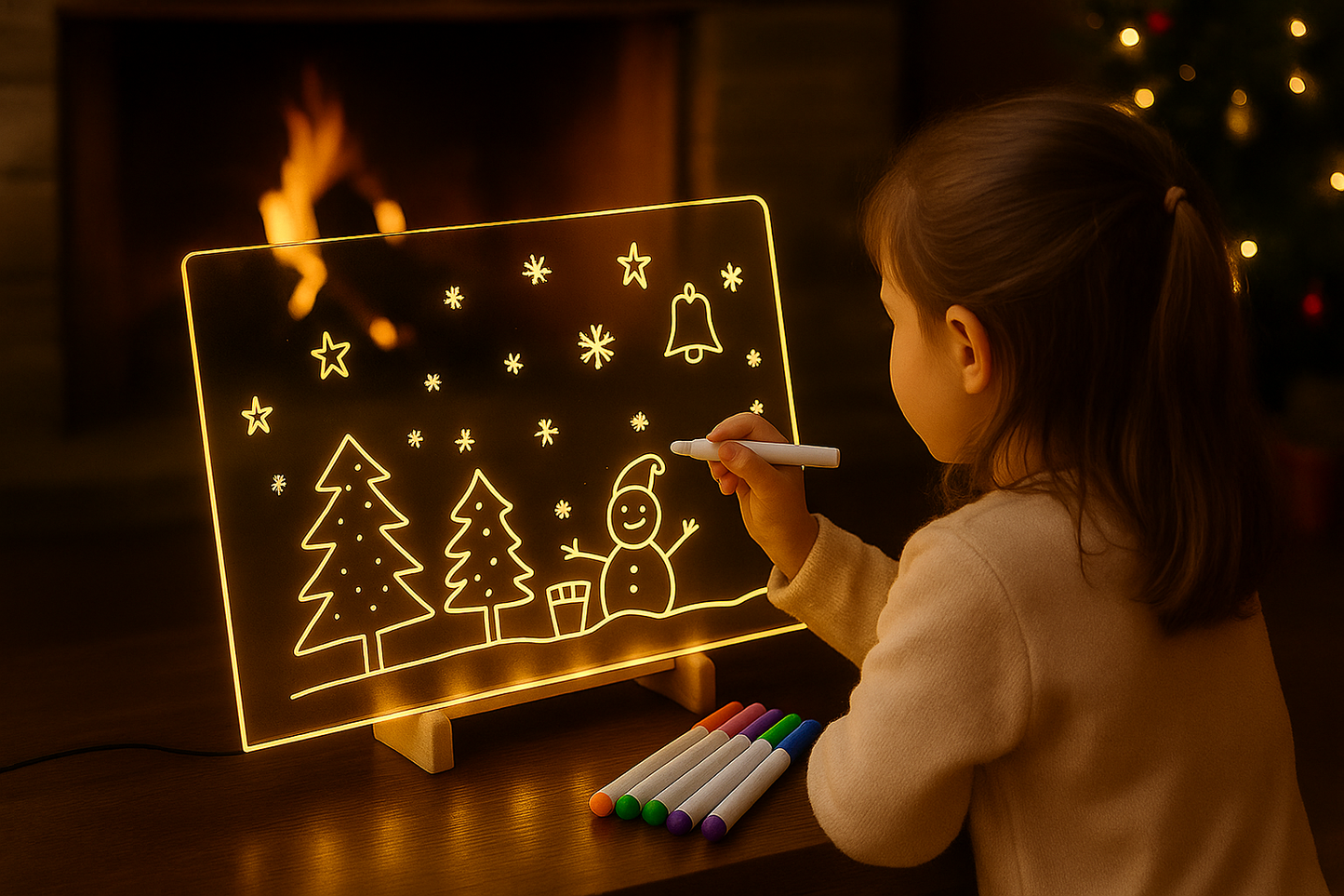 LED Ritplatta -Skapa Magi i Mörkret