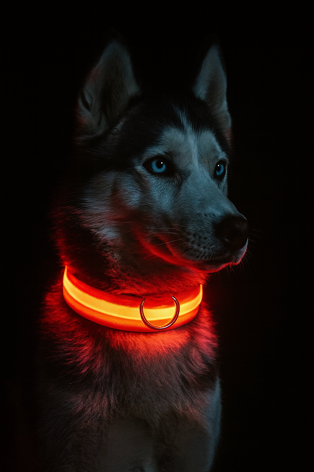 LED lysande hundhalsband - Gör det enkelt att hålla koll på din bästa vän