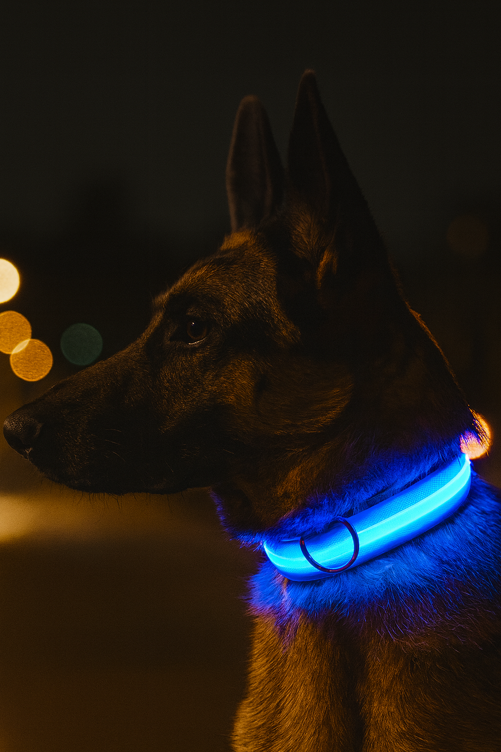 LED lysande hundhalsband - Gör det enkelt att hålla koll på din bästa vän