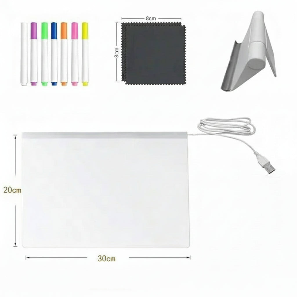 LED Ritplatta -Skapa Magi i Mörkret